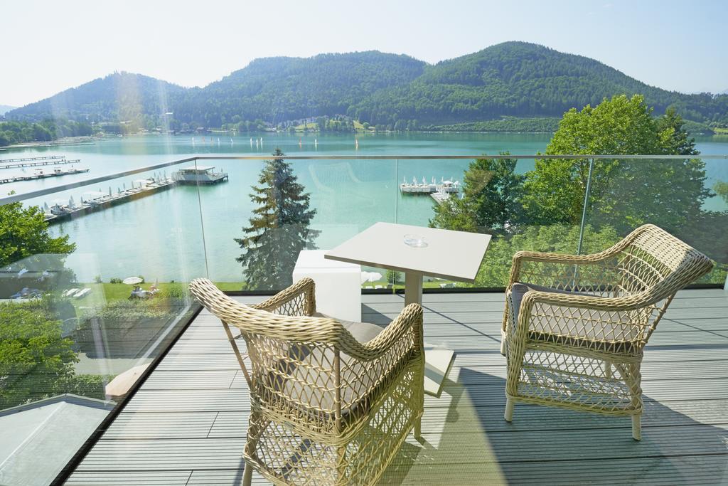Amerika-Holzer Hotel & Resort Sankt Kanzian am Klopeiner See Exteriör bild