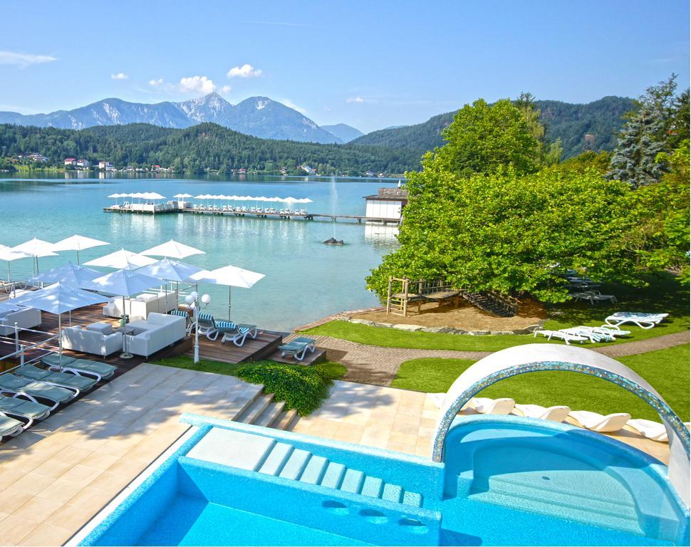 Amerika-Holzer Hotel & Resort Sankt Kanzian am Klopeiner See Exteriör bild