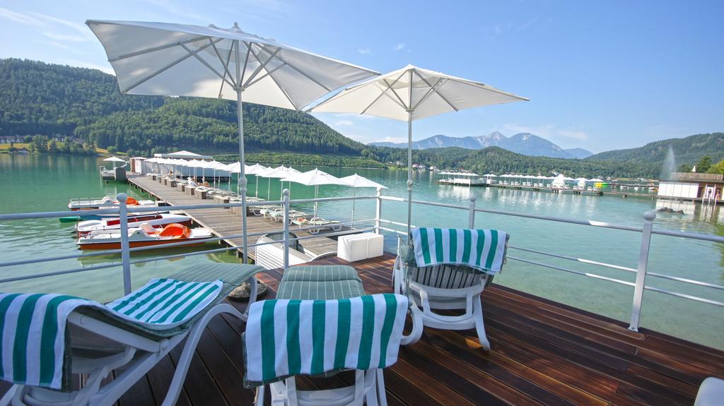 Amerika-Holzer Hotel & Resort Sankt Kanzian am Klopeiner See Exteriör bild