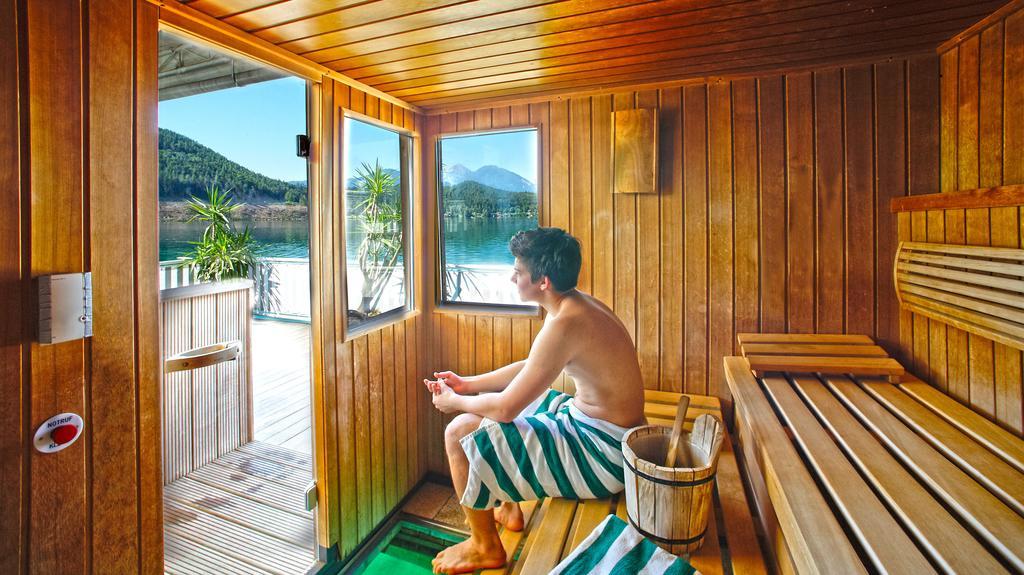 Amerika-Holzer Hotel & Resort Sankt Kanzian am Klopeiner See Exteriör bild