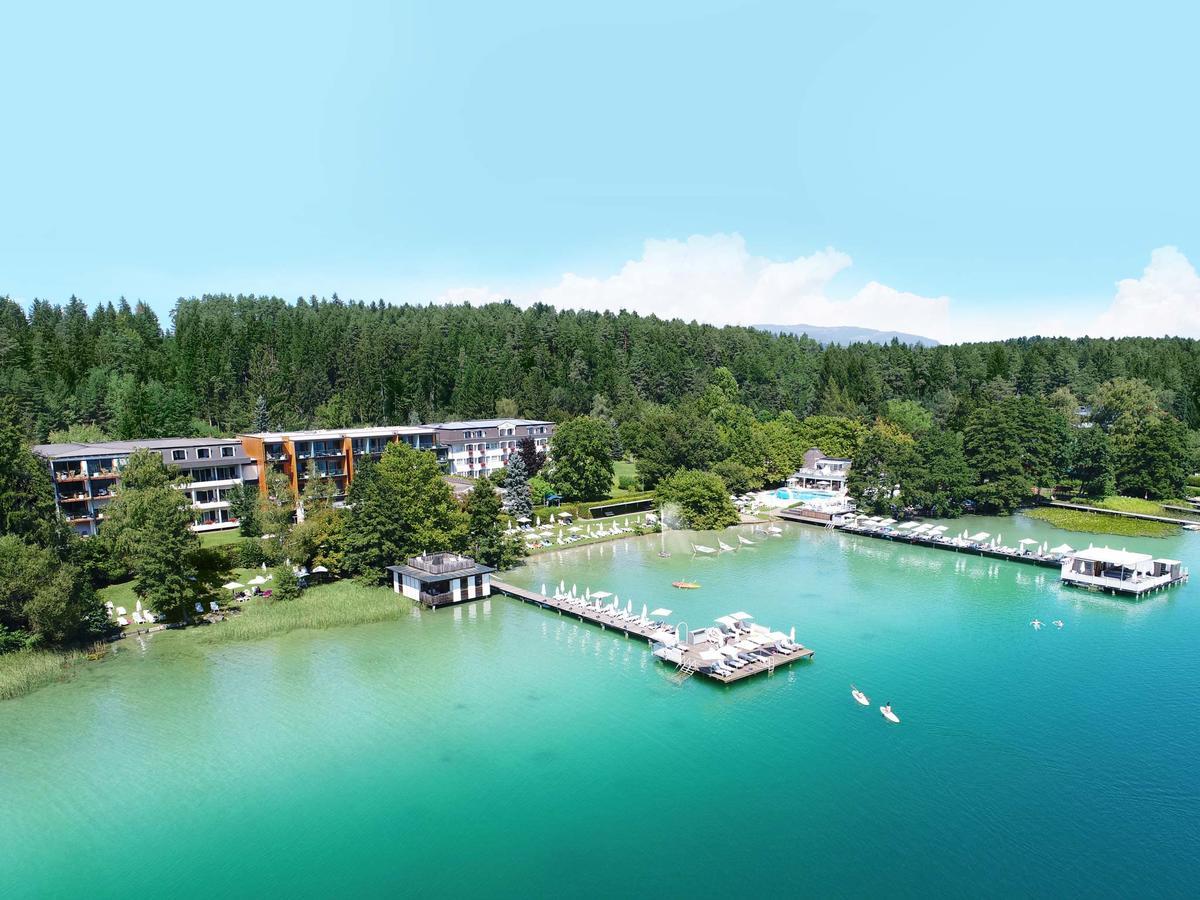 Amerika-Holzer Hotel & Resort Sankt Kanzian am Klopeiner See Exteriör bild