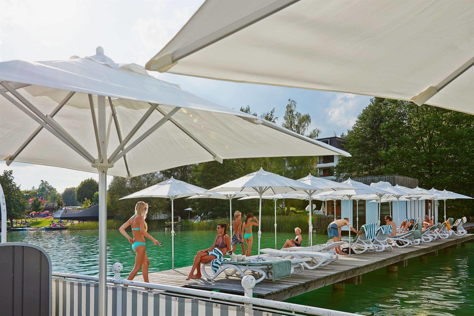 Amerika-Holzer Hotel & Resort Sankt Kanzian am Klopeiner See Exteriör bild
