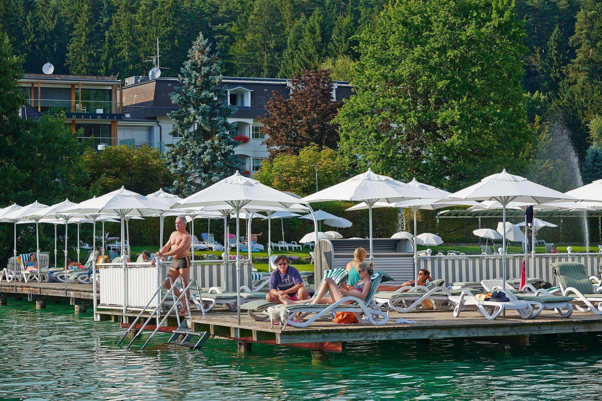 Amerika-Holzer Hotel & Resort Sankt Kanzian am Klopeiner See Exteriör bild