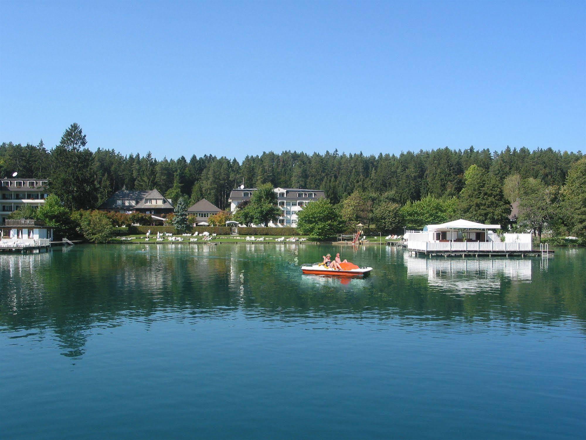 Amerika-Holzer Hotel & Resort Sankt Kanzian am Klopeiner See Exteriör bild