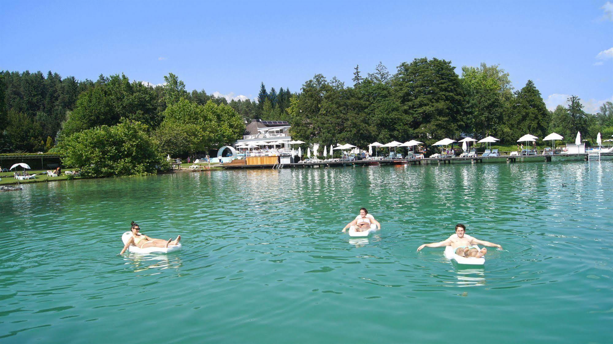 Amerika-Holzer Hotel & Resort Sankt Kanzian am Klopeiner See Exteriör bild