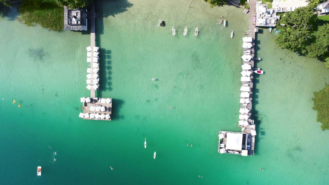 Amerika-Holzer Hotel & Resort Sankt Kanzian am Klopeiner See Exteriör bild
